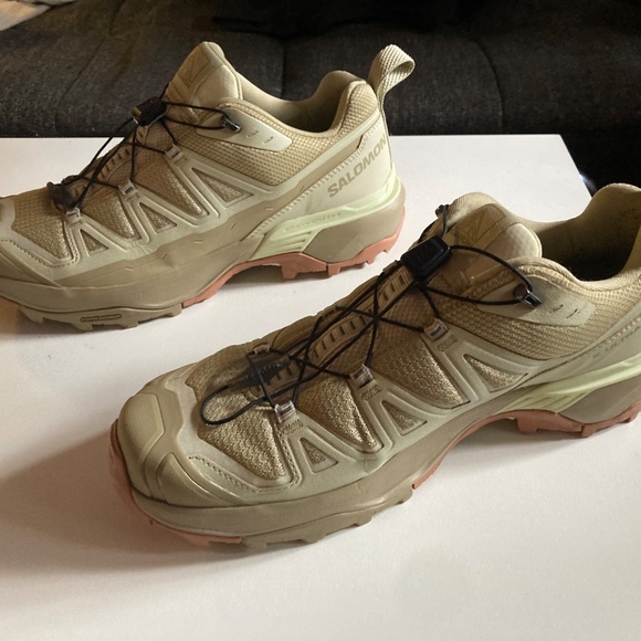 Salomon X Ultra 360 Edge Size 9 Mens Slate Green / Alfalfa / Transparent Yellow - Picture 7 of 11